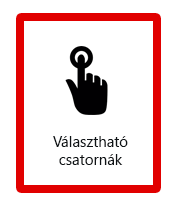 Választható csatornák