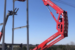 Nagyvázsonyban dolgozott a 18 méteres Europelift emelőkosaras gépünk.