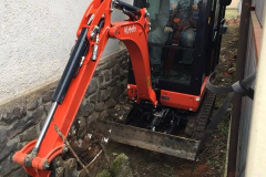 Kubota KX016-4 minikotró markológép