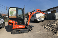 Törőfej a Kubota KX016-4 minikotrón