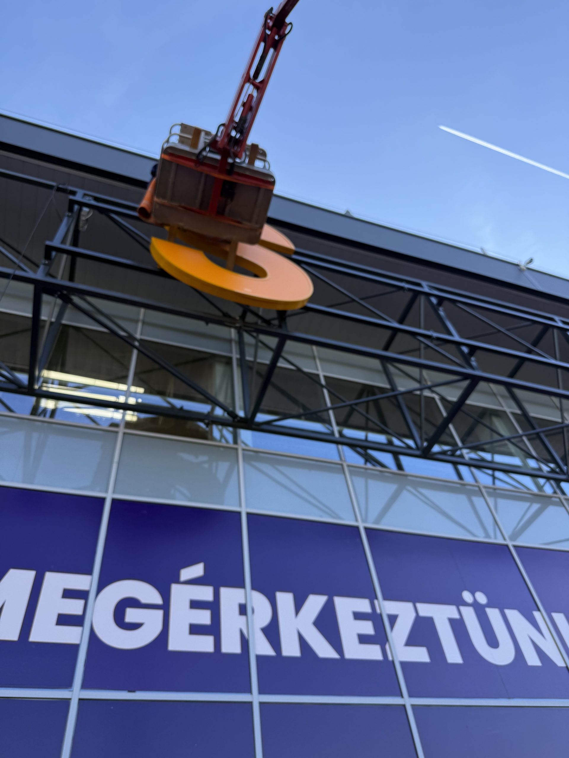 ShopLand kosaras emelővel feliratozás
